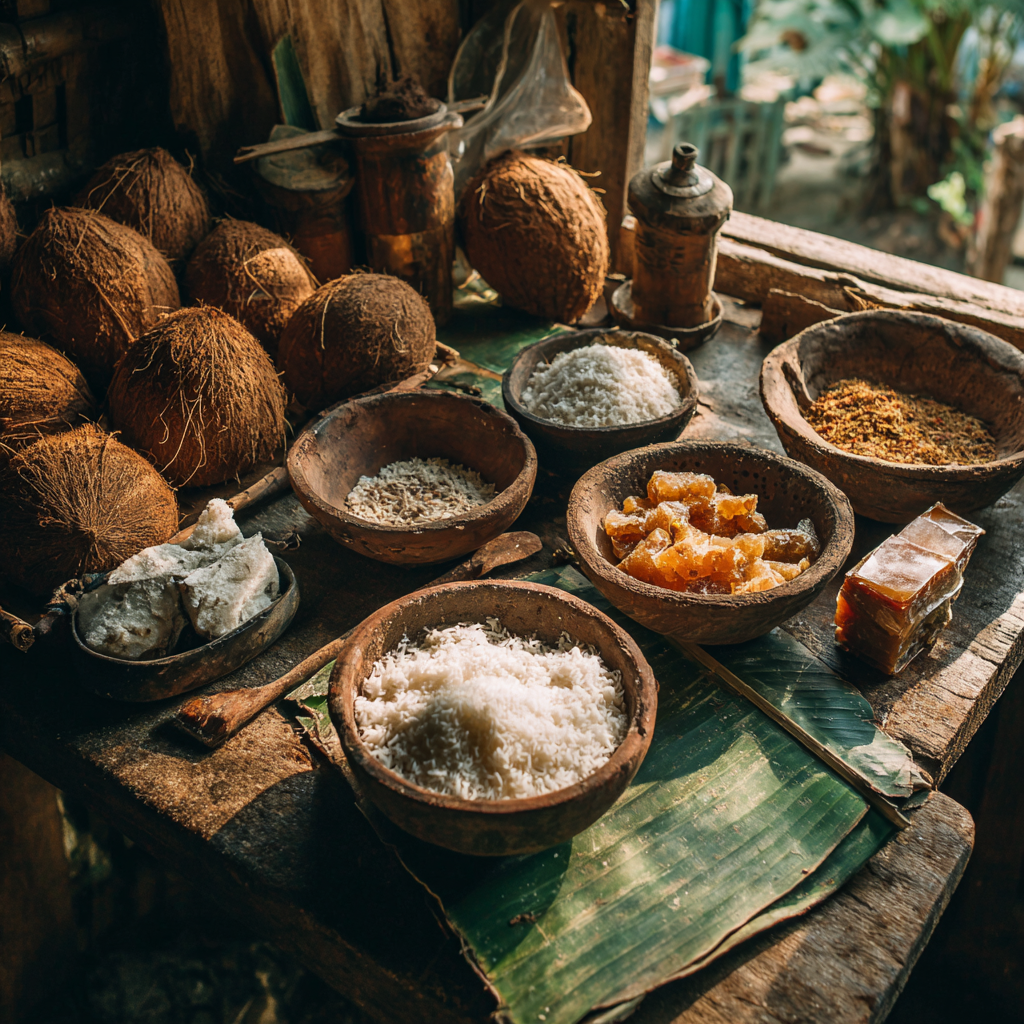 Fresh natural ingredients from Bogura district